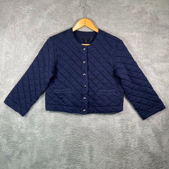 Banana Republic Jackets & Blazers - Banana Republic Short Quilted Jacket Women's Size L